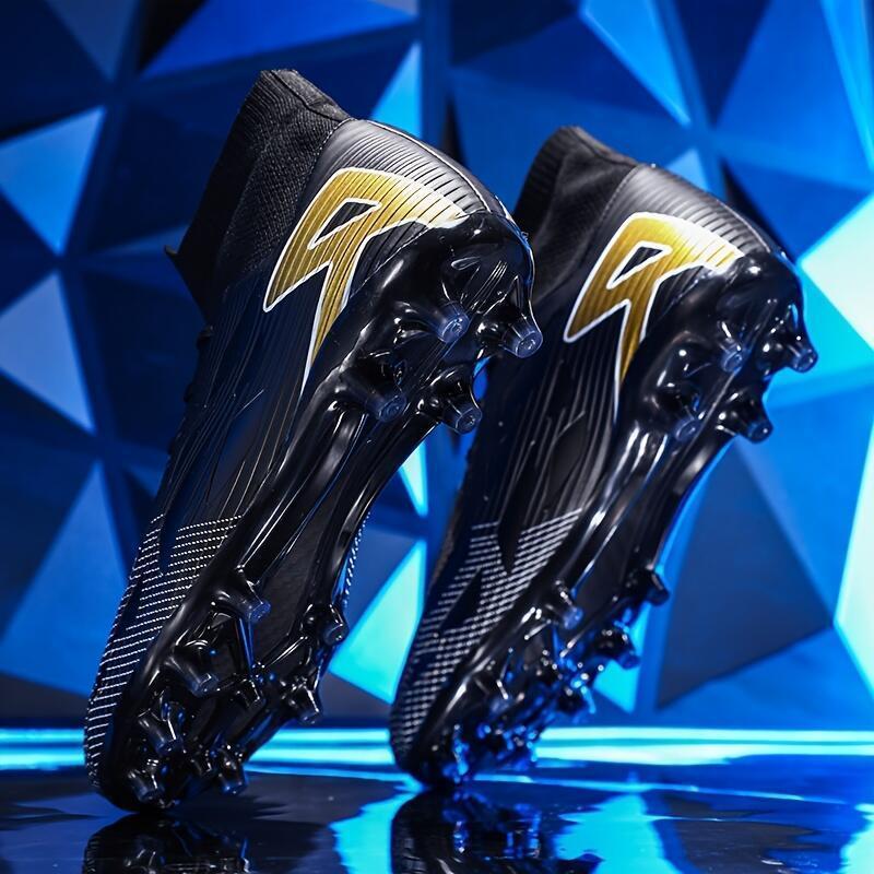 Professional Soccer Shoes Men Women with Long Studs, Designed And Matches, Stylish Footwear Specifically Green Fields.