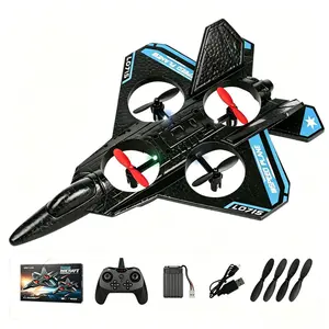EPP Foam Crash-Impact Resistant RC Airplane, Gravity Sensing Altitude Hold Stunt Rolling Remote Control Plane Toy for Kids Beginners