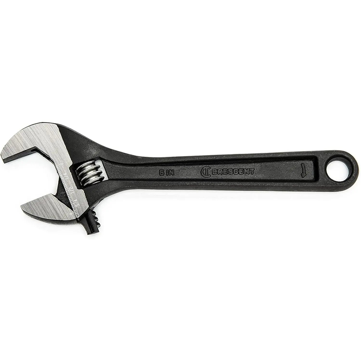 Crescent 6-Inch Adjustable Wrench, Black Oxide Adjustable Spanner, AT26VS Crescent 6-Inch Adjustable Wrench, Black Oxide Adjustable Spanner, AT26VS
