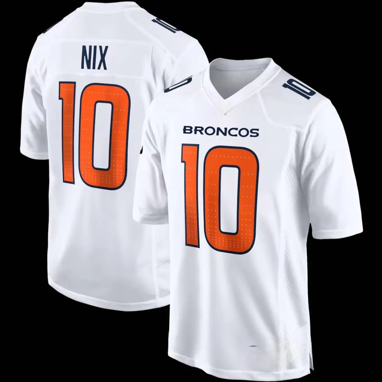 Unisex Football inspired by Nix 10 Denver Tundra Fashion Game Jersey - White