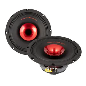 PR-804C | 8" 2-Way Midrange Pro Audio Speakers w/ Compression Tweeter (Pair)