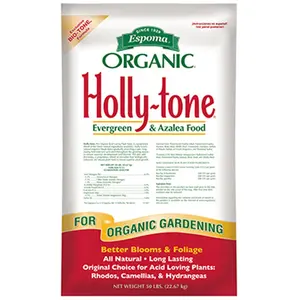 Espoma Holly Tone All-Natural Garden Fertilizer, 50 lbs, 4-3-4 NPK Formula for Plants and Soil, Bio-Tone