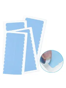 Wig Tape Strips 24Pieces/Sheet Double Sided Bonding Clear Adhesive Tape for Hair Extensions Lace Wig Toupee Hairpiece
