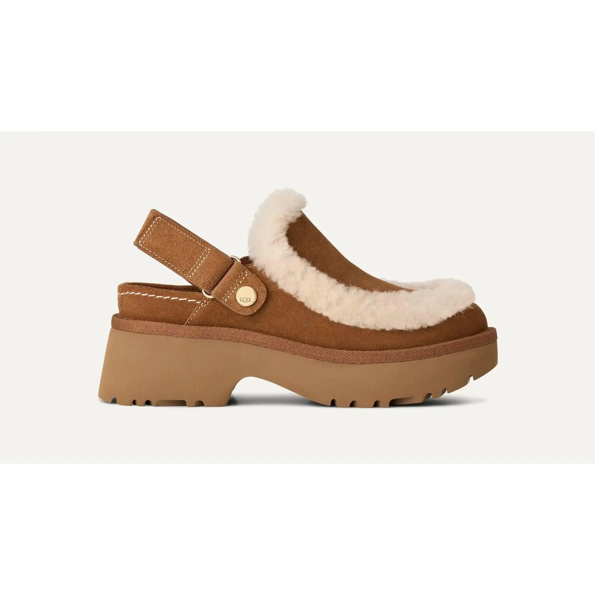 [1173331-CHE] WOMENS UGG ESMEE CLOG 'CHESTNUT'