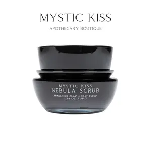 Mystic Kiss Nebula Scrub for All Skin Types - Vegan and Clean Beauty Exfoliating Face Scrub for Smooth and Radiant Skin Skincare Gentle