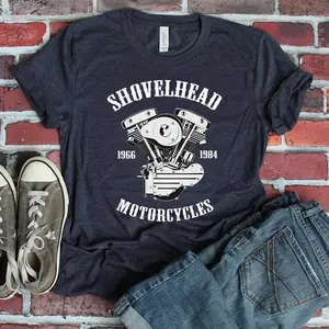 Harley Shovelhead Motorcycles T-Shirt Harley Shovelhead Motorcycles T-Shirt