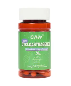 CAW Telomerase Activation Nano Cycloastragenol 5mg 30 Capsules |   Natural  herb Healthcare Dietary Fitness Supplement Vitamins