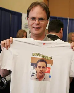 Rainn Wilson Private Signing: The Office Autographed Photo