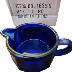 Antique Blue Cobalt Gravy Dish Boat