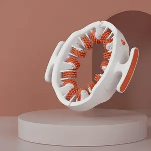 Cellulite Manual Push-Pull Roller with 14 Wheels for Thigh Calf Waist Deep Tissue Pain Relief Body Sculpting Anti-Inflammation Fast Recovery Pilates Equipment