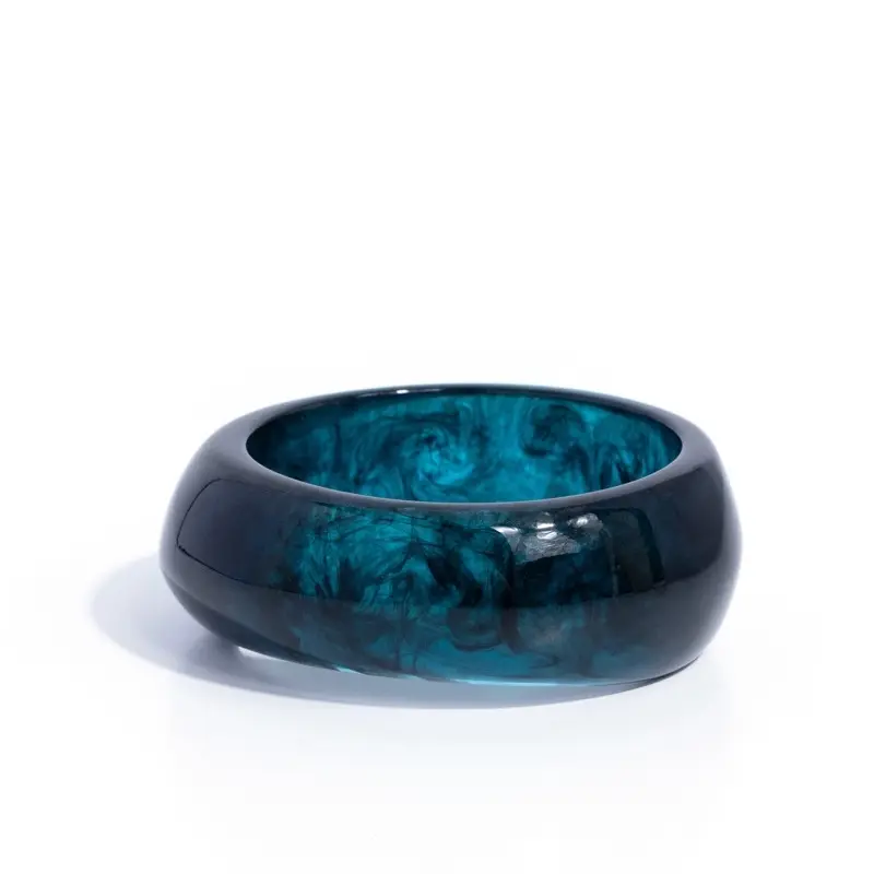 Eye-Catching Evening Blue Bangle - Elegant and Stylish Accessory for Any Occasion