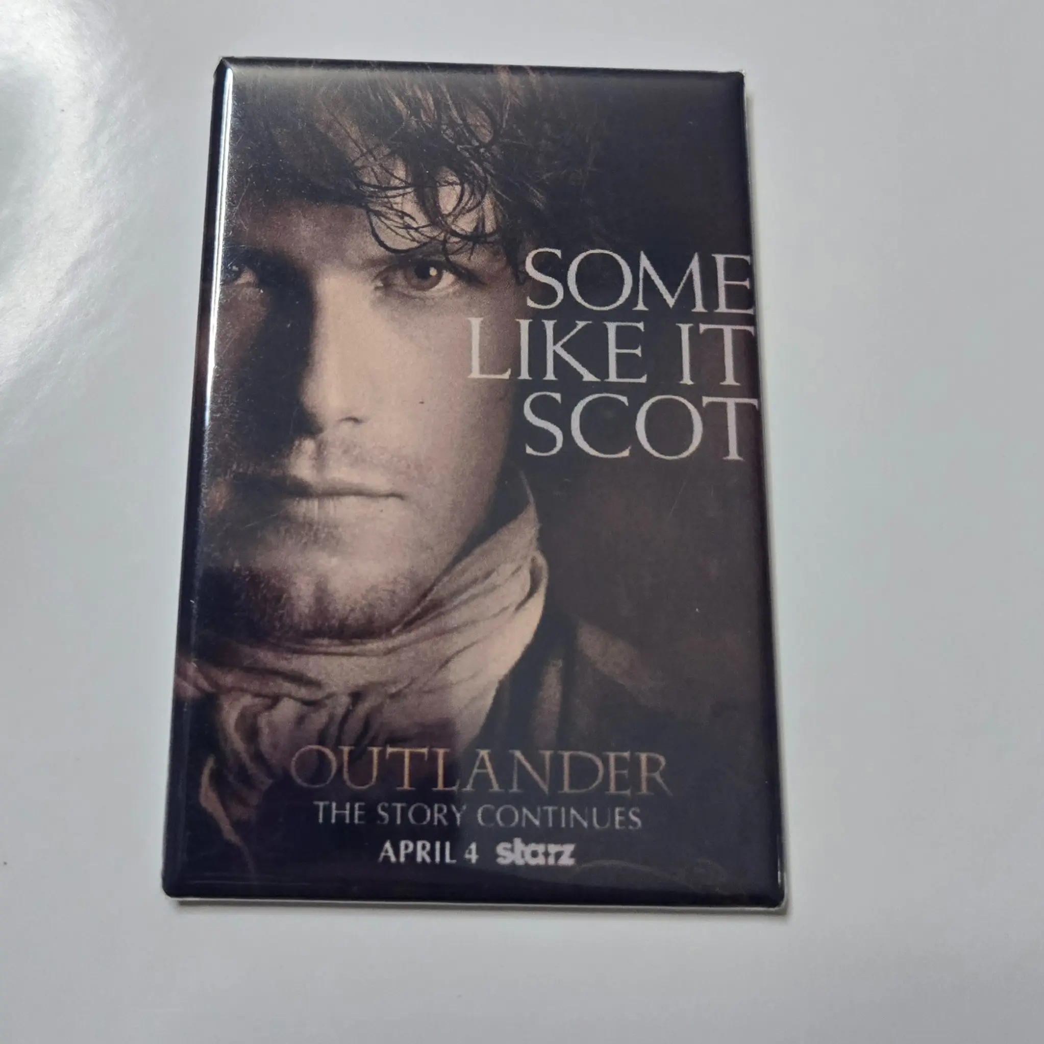 *Free Shipping* Outlander James Alexander Malcolm Mackenzie Fraser Red Jamie Scottish Fridge Magnet Starz - 3 Decor Metal Magnetic