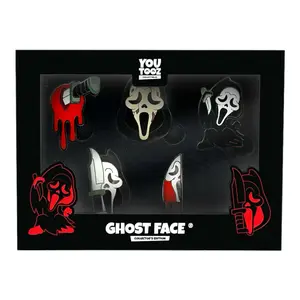 Scream Ghost Face 5 Piece Premium Pin Set