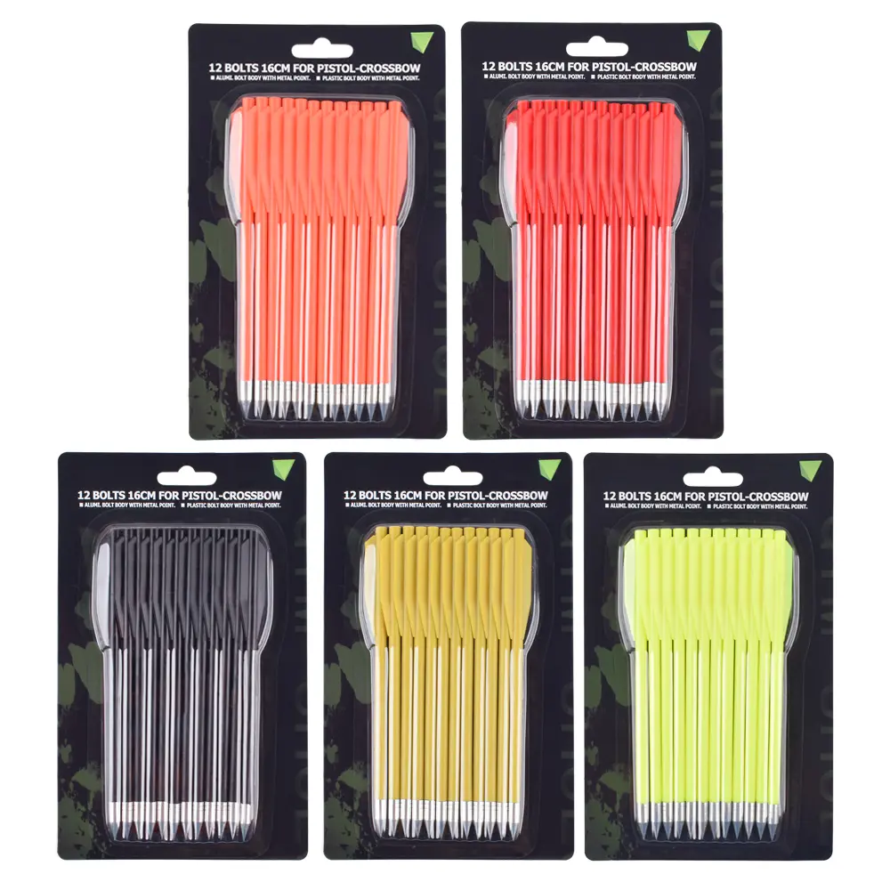 60x Crossbow Bolts Arrows 6.3" Targeting Arrow Pistol Mini Crossbow 50-80lb Outdoor Game