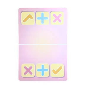 Stormberry Squishy Fidget Trade Mat 12x18 Inch Kawaii Pink Cloth Top Non Slip Rubber Backed Trading Pad for Collectors