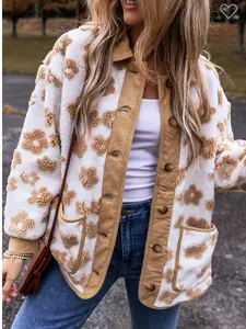Floral Sherpa Jacket
