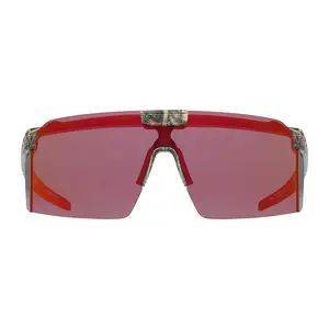 Backcountry Flip Up Shield Sunglasses for Men with Red Mirror Lenses