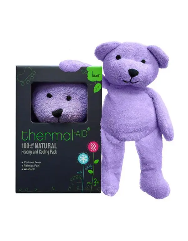 Purple Bear - Tumble Heating and Cooling Thermal Pillow
