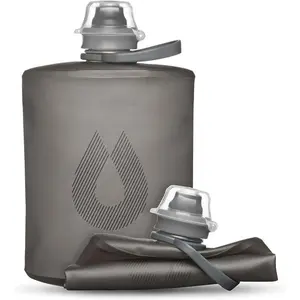 HydraPak Stow Collapsible Water Bottle – 350ml, 500ml, 1L – Ultralight, Leak-Proof, BPA-Free, Filter Compatible Travel & Hiking Flask