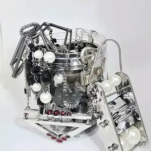 Fine Line Mystery Jewelry Jar - Surprise Jewelry Box - Vintage - Boho - Goth - Fairy - Cottagecore - Forest - Alternative - Mermaid - Clean Girl - Victorian - Coquette