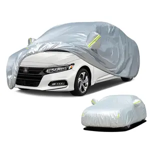 Car Cover with Reflective Strip, Car Body Cover, Car Protective Cover, Sunshade, Sunshade For Car Outside, Heat Insulation, Dustproof, Anti-scratch Car Cover, Car Protector for Honda Accord 1997-2025
