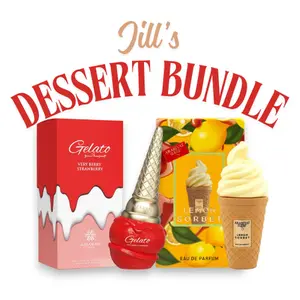 Jill's Dessert Bundle | Arabiyat Sugar | Very Berry Gelato + Lemon Sorbet | Eau De Parfum | Unisex Fragrance | 100 ML | Lemon - Strawberry - Gourmand - Vanilla Notes