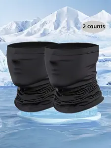 Unisex Barbouria Face Mask Set, Outdoor Sports Mask, Daily Use, Hiking, Cycling, Motorcycle Riding, Sun Protection, Windproof, Casual Style, All Seasons