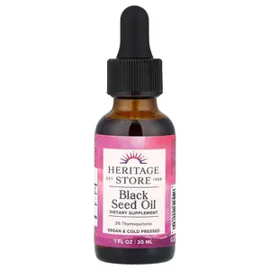 Heritage Store Black Seed Oil, 1 fl oz (30 ml)
