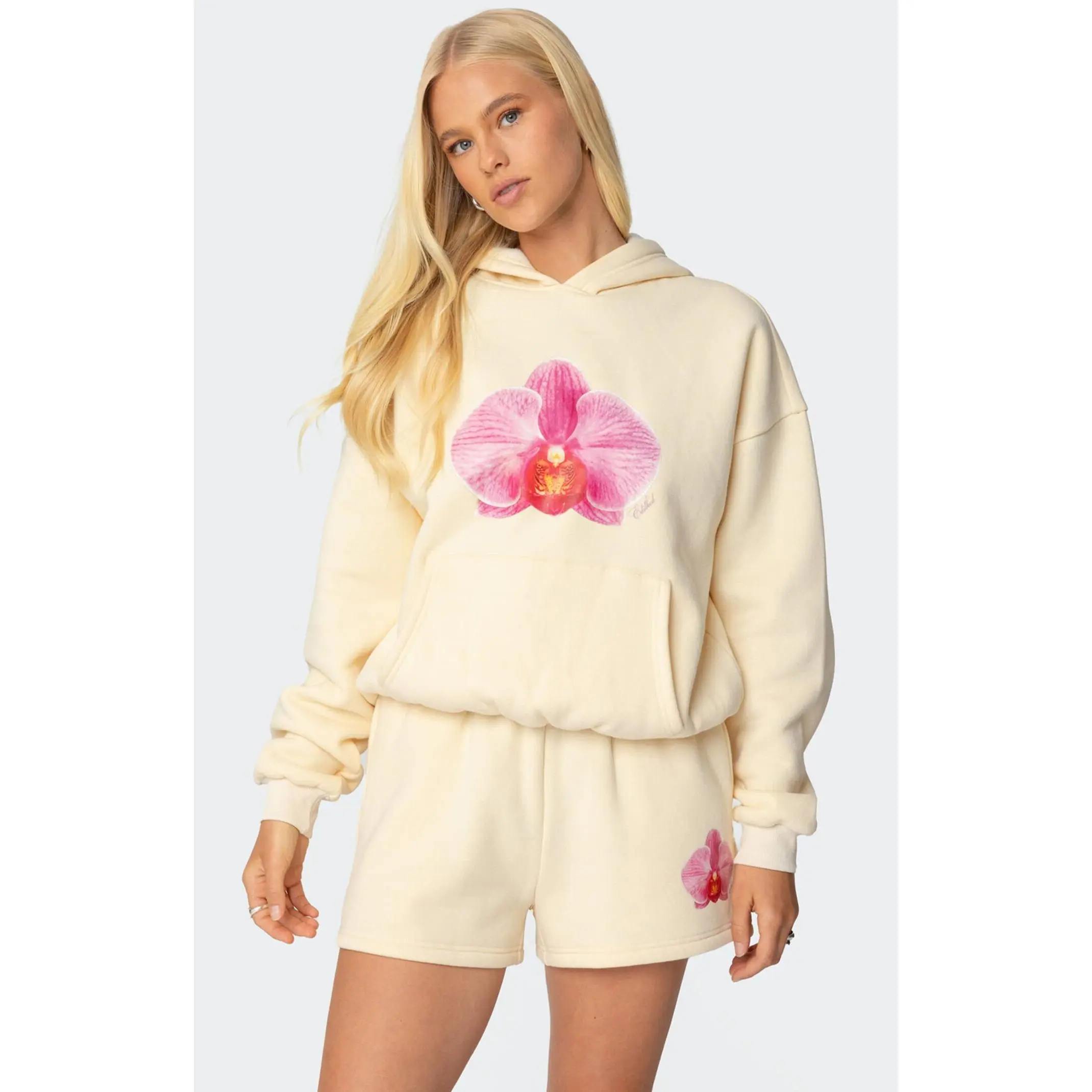 Edikted Women's Orchid Babe Hoodie