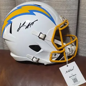 Guess Your Team Signed Football Gladiator Helmet by The Real Autograph