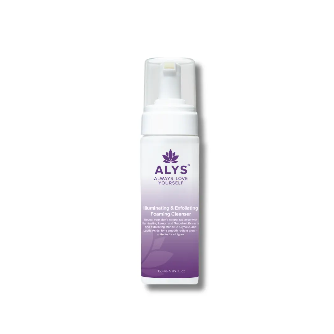 Exfoliating Foaming Cleanser -5 fl.oz -  Glycolic Grapefruit Lemon Facial Cleansing Gentle Skincare