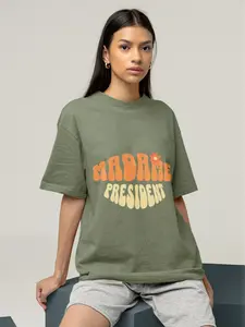 Madame President T-Shirt - 100% Cotton Fabric