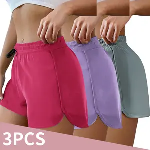 Women’s Summer 3-Pack Shorts — Comfortable, stylish, multifunctional outdoor sports and casual wear; athletic shorts, yoga shorts, women’s shorts, summer shorts