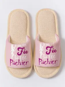 "Je suis une Fée" Cleaning Fairy Slippers Cloud-Feeling Sweet Dreamy French Style Indoor Outdoor Must-Have