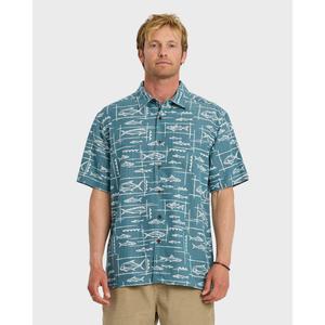 Quiksilver | Waterman Topanga Short Sleeve Shirt | Men's Soft Hand Feel Short Sleeve | Sun Protection