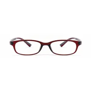 Stylish Y2K-Inspired Rectangular Fashion Glasses RX-Able Small Narrow Eyewear for Cosplay Everyday Style Office Siren Look Christmas Gift