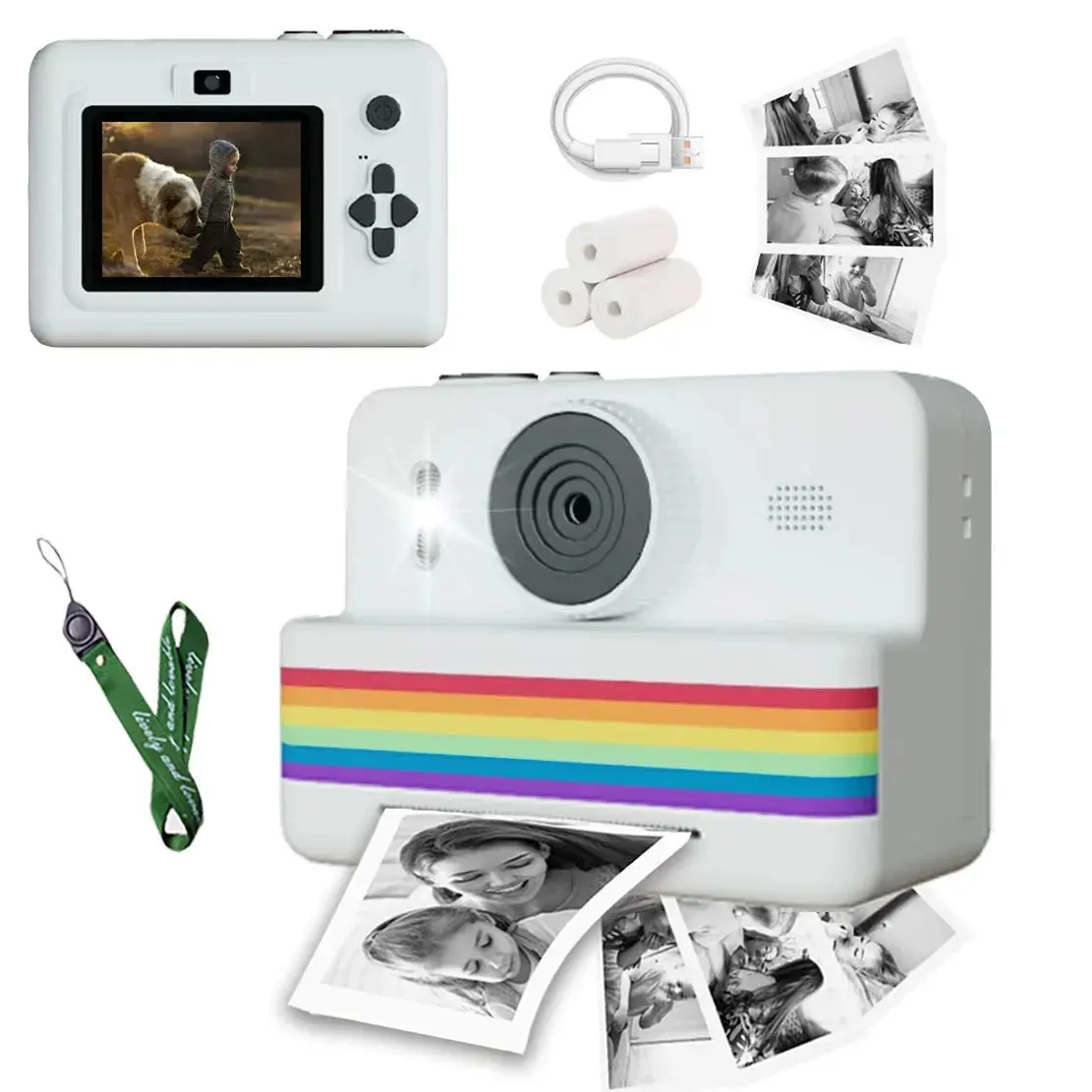 Kids Instant Print Camera 📸✨