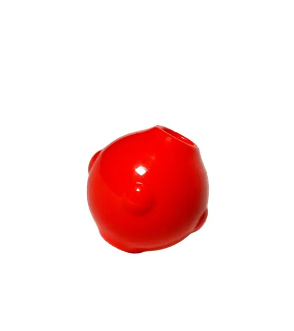 Dog Squeaky Ball Toy - 2.5 in., Red, Squeaky Sound for Playtime Fun and Pet Entertainment