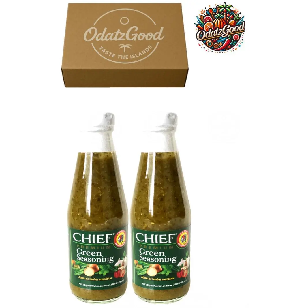 Chief Green Seasoning 10oz (300ml) – Product of Trinidad & Tobago – Curated & Packaged by ODatzGood