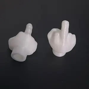 Friendly Finger Valve Cap Set of 4 Funny Accessories for Making Friends Laugh Unique Design