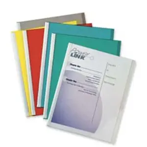 C-Line Products- Inc. CLI Report Covers- w- Binding Bars- Clear Vinyl