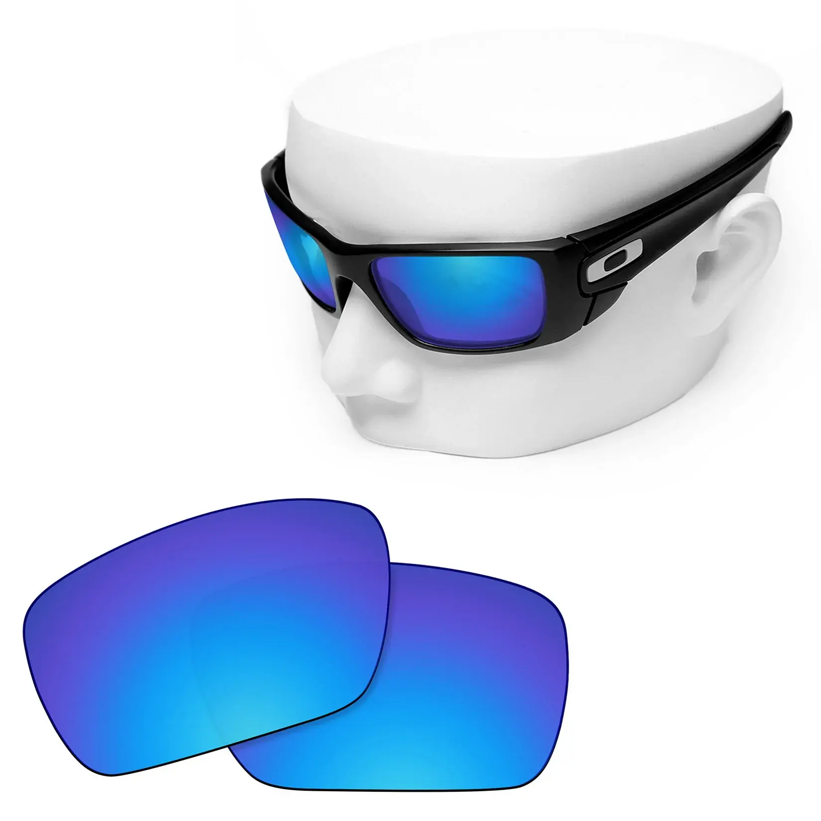OOWLIT Polarized Replacement Lenses for-Oakley Fuel Cell Sunglasses