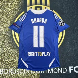 11-12 season No. 11 Drogba home jersey retro short-sleeved football jersey