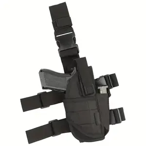 Thigh Holster Designed for 9Mm Pistols, Suitable for Men, Featuring a Drop Design And Leg Strap, Ideal for Airsoft Use magazine pouch