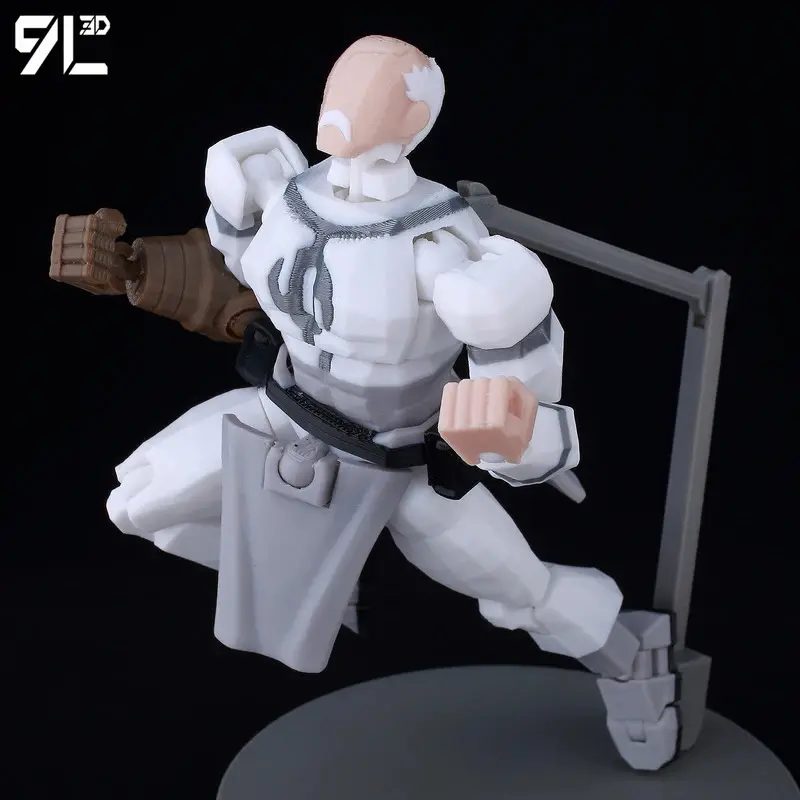 9L Anime Invincible Series Action Figure Doll, Lucky13-Dummy13-Conquer-Titan13-T13 Mark Design, Collectible Figure Kit with Mix & Match Parts, Anime Fans’ Children’s Gift Toy