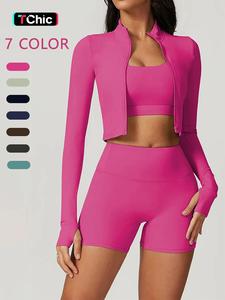 women's plain tracksuit set, high stretch long sleeve thumb hole design zip up sportswear set for summer, elegant gym outfits, workout gym clothing, active wear, sports fitness wear, workout sets women, casual activewear set, athletic tracksuit set