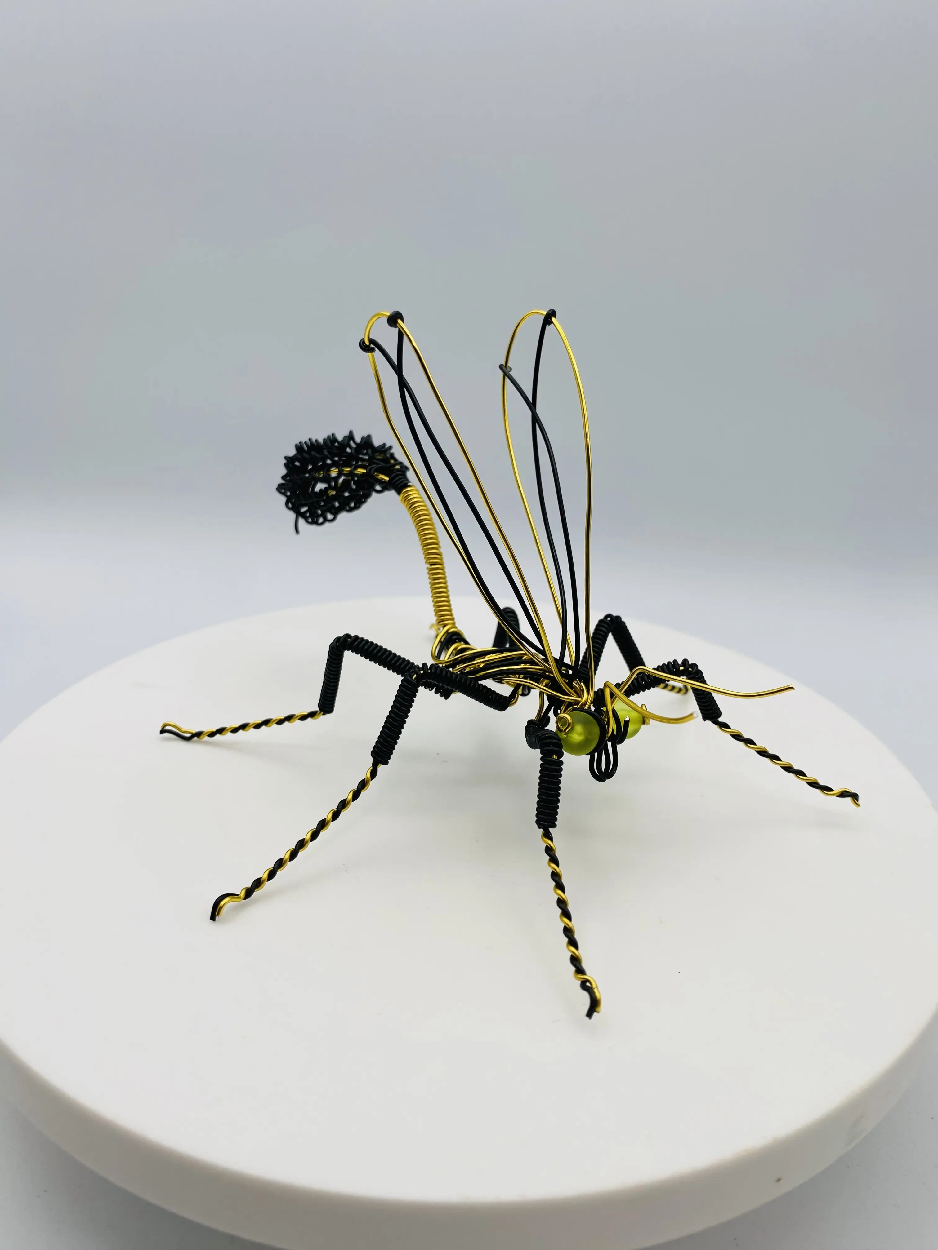 Wasp wire sculpture