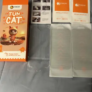 Product Review of [2PCS] FUNCAT GLOBAL Screen Protector For iPhone 1716/15/14/13/12 Dust-free Applicator (Reusable Easy Installation) Headset Covered, Fully Protection, Fingerprint-proof, Electroplated Layer, Tempered glass from .**1