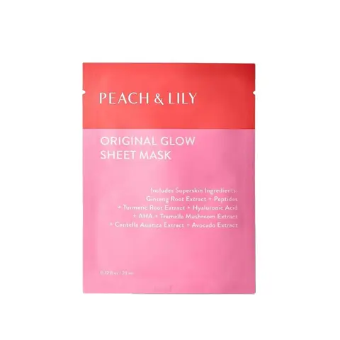 {Peach & Lily} Original Glow Sheet Mask - Comfort & Skin Repair w/ Hyaluronic Acid