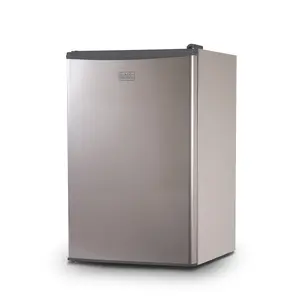 BLACK+DECKER BCRK43W Compact Refrigerator Energy Star Single Door Mini Fridge with Freezer, 4.3 Cubic Ft., White